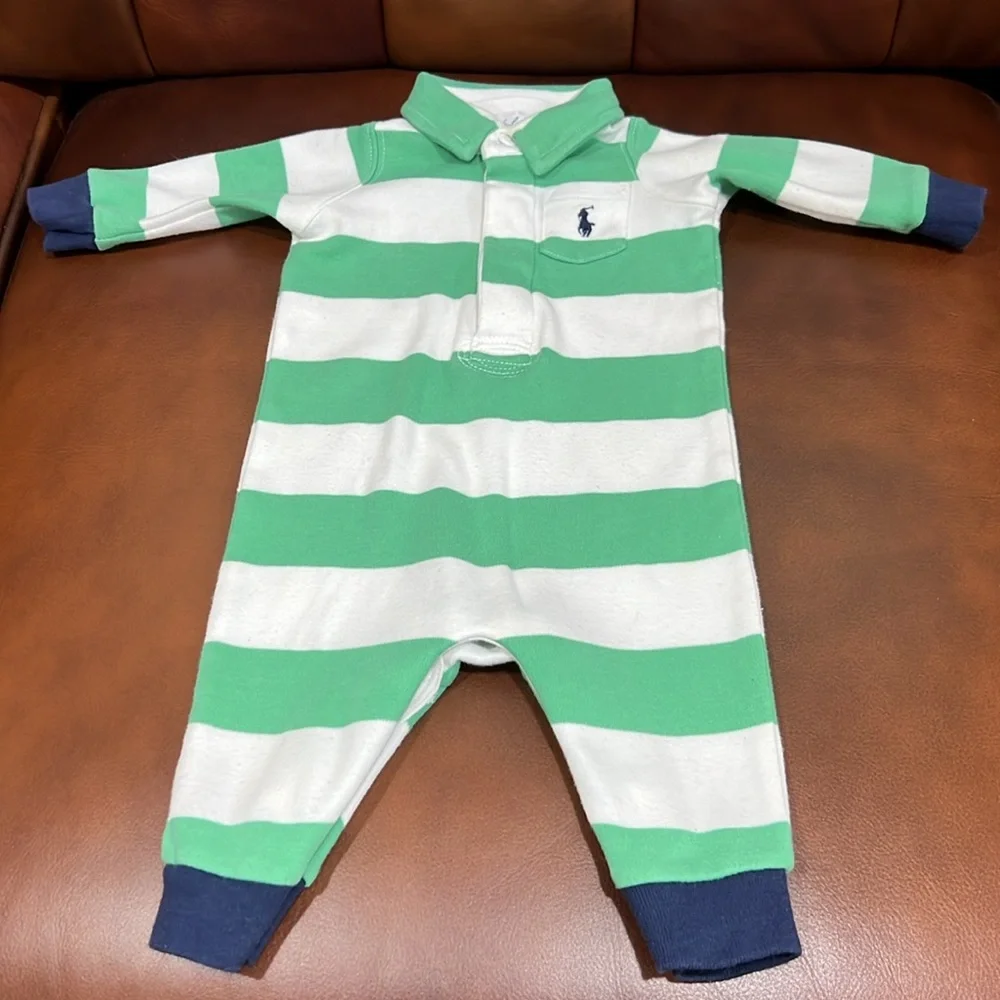 Polo Ralph Lauren Soft Cotton pocket Coverall NWOT - Picture 1 of 6